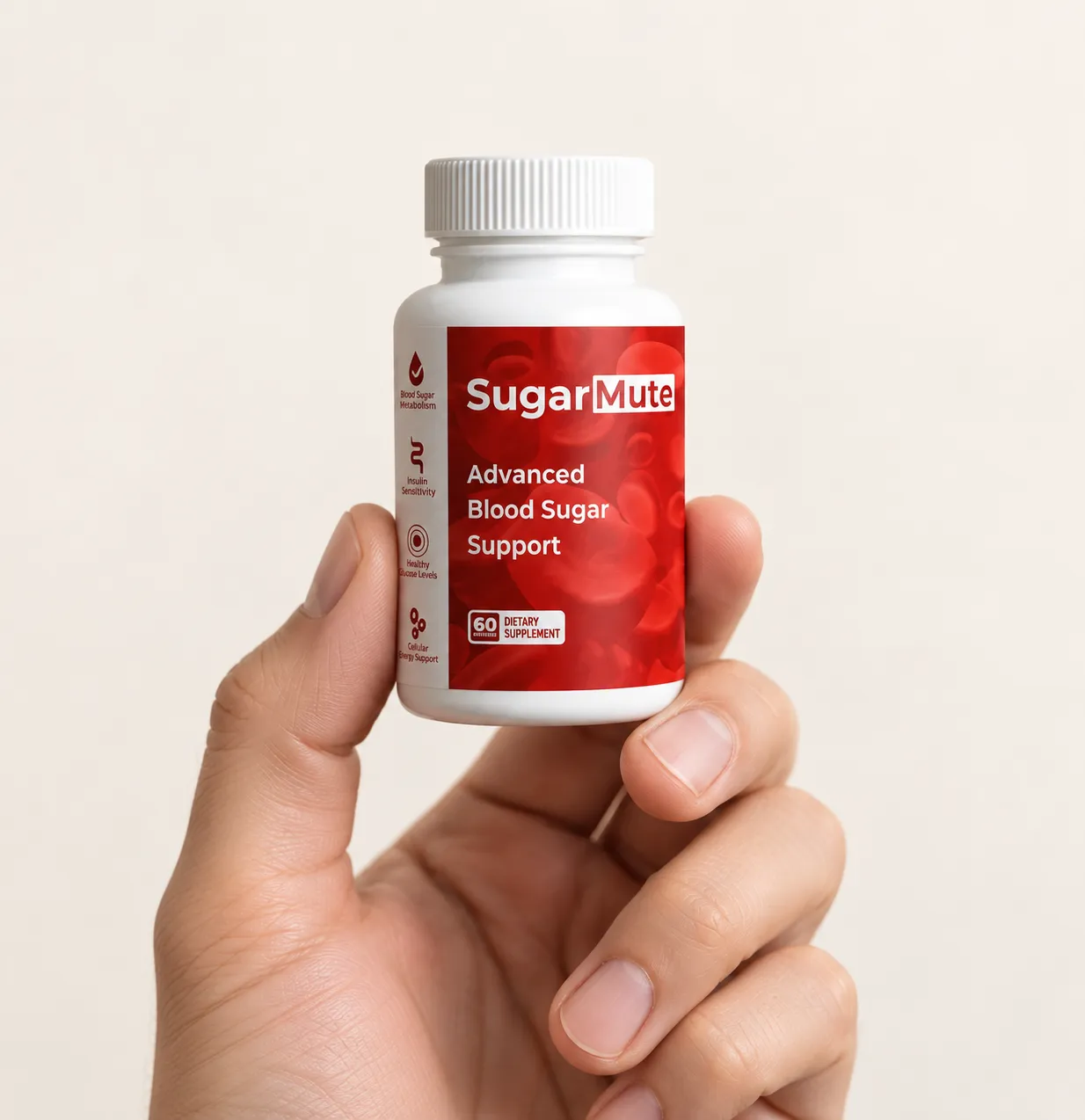 SugarMute — de verpakking in de hand