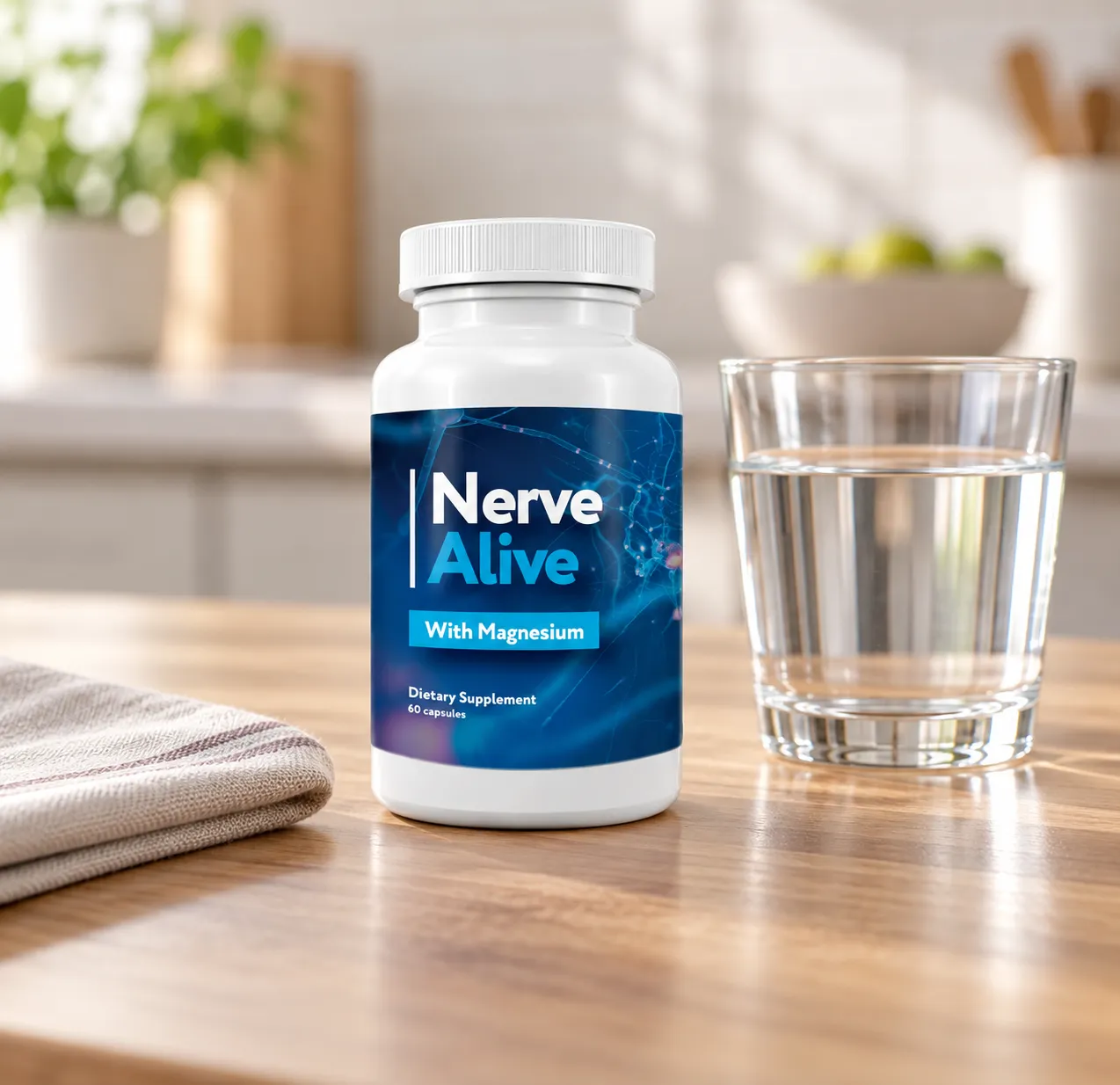 NerveAlive — de verpakking in het dagelijks gebruik
