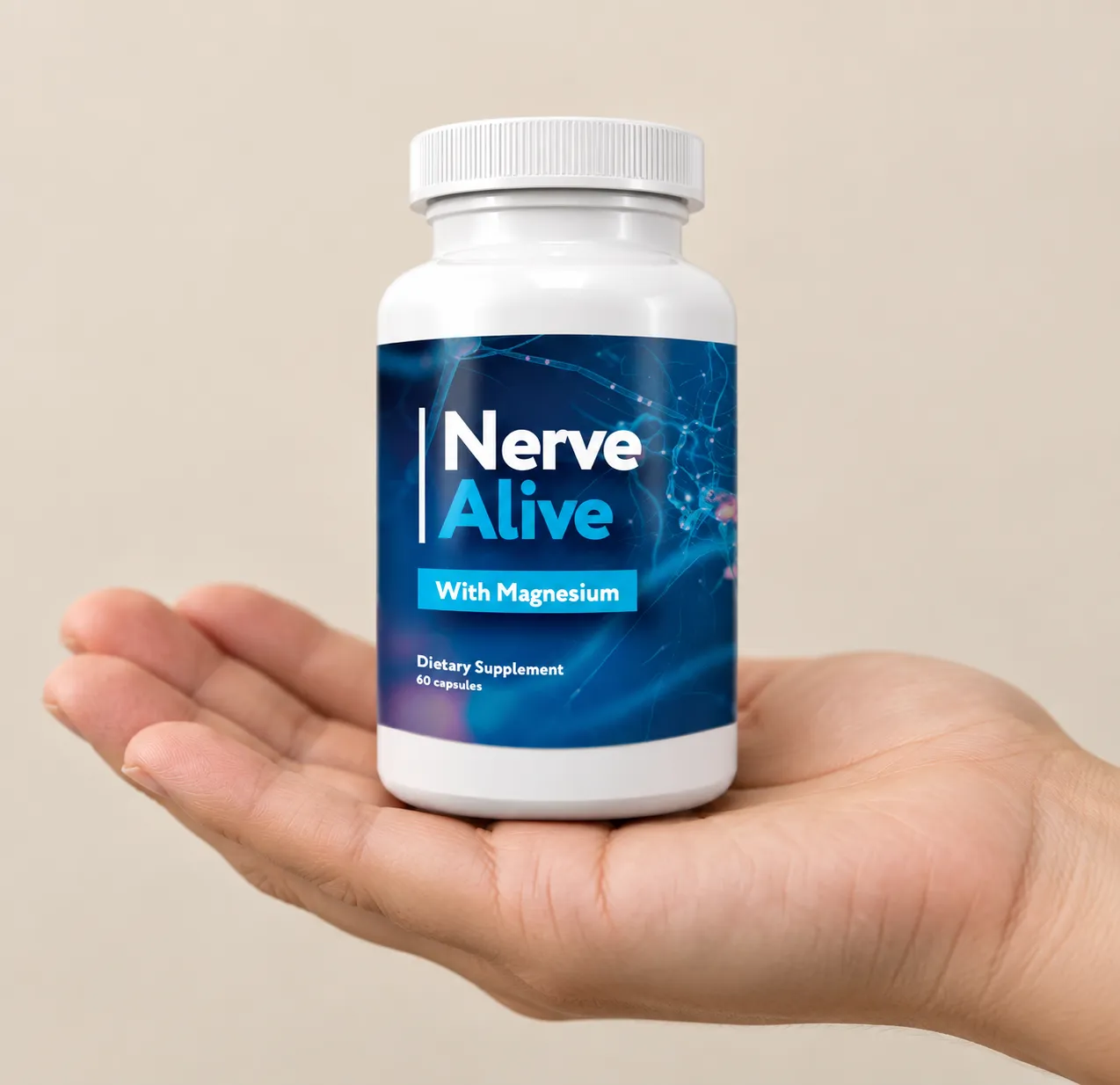 NerveAlive — de verpakking in de hand
