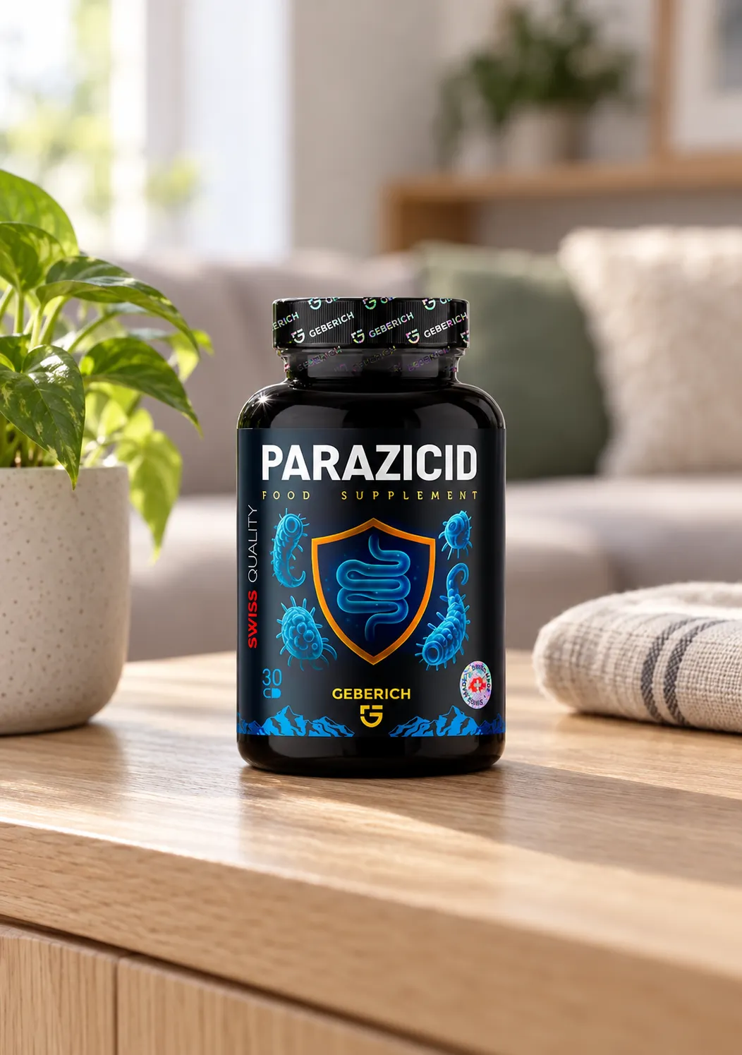 Parazicid — de verpakking in het dagelijks gebruik