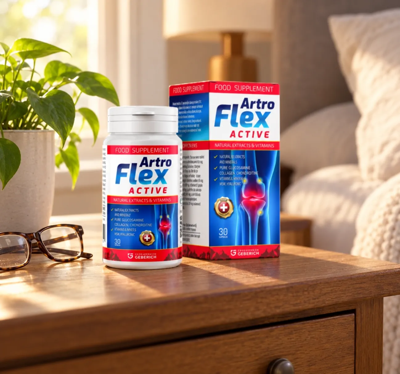 Artroflex Active — de verpakking in het dagelijks gebruik