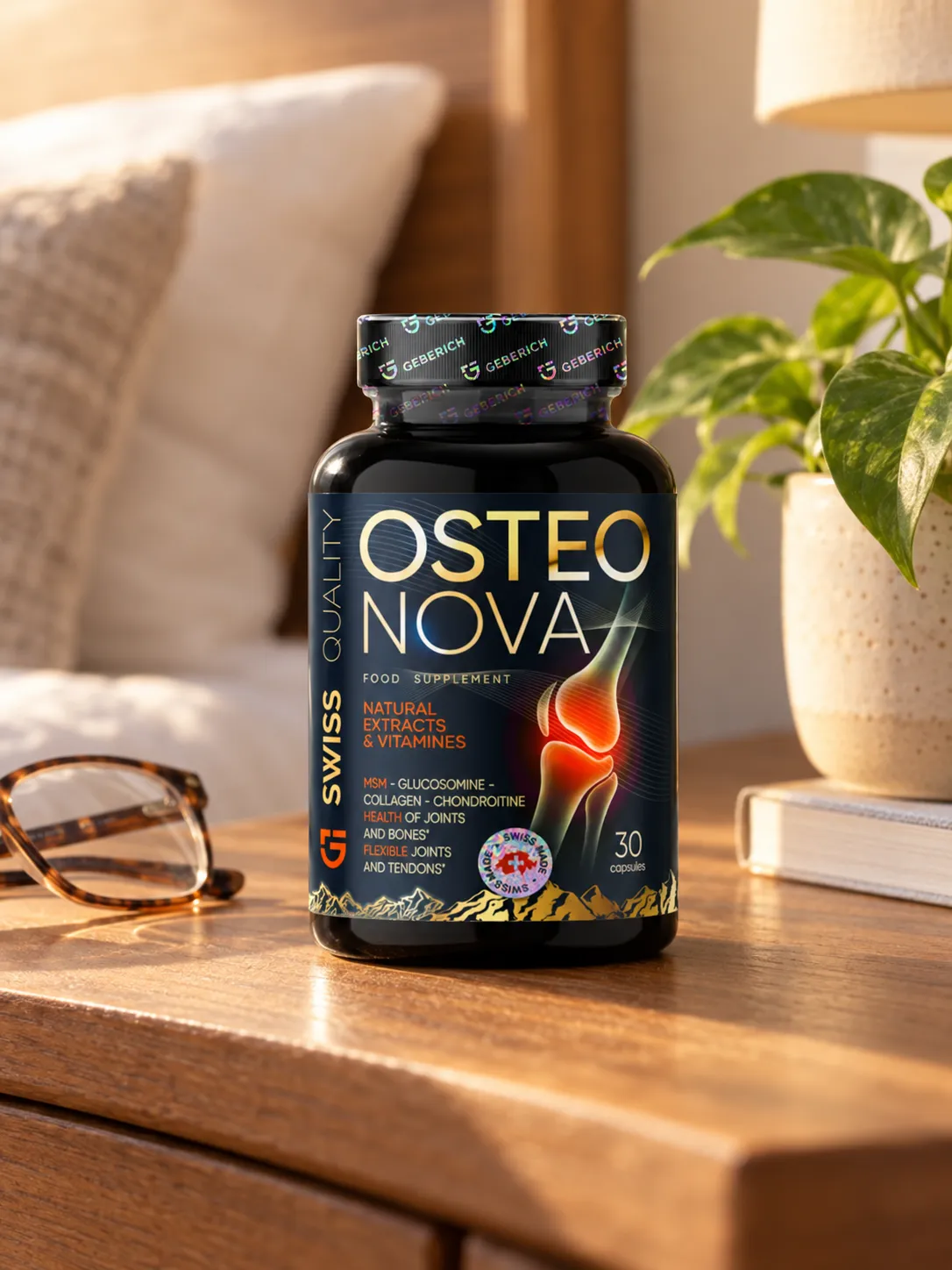 OsteoNova caps — de verpakking in het dagelijks gebruik