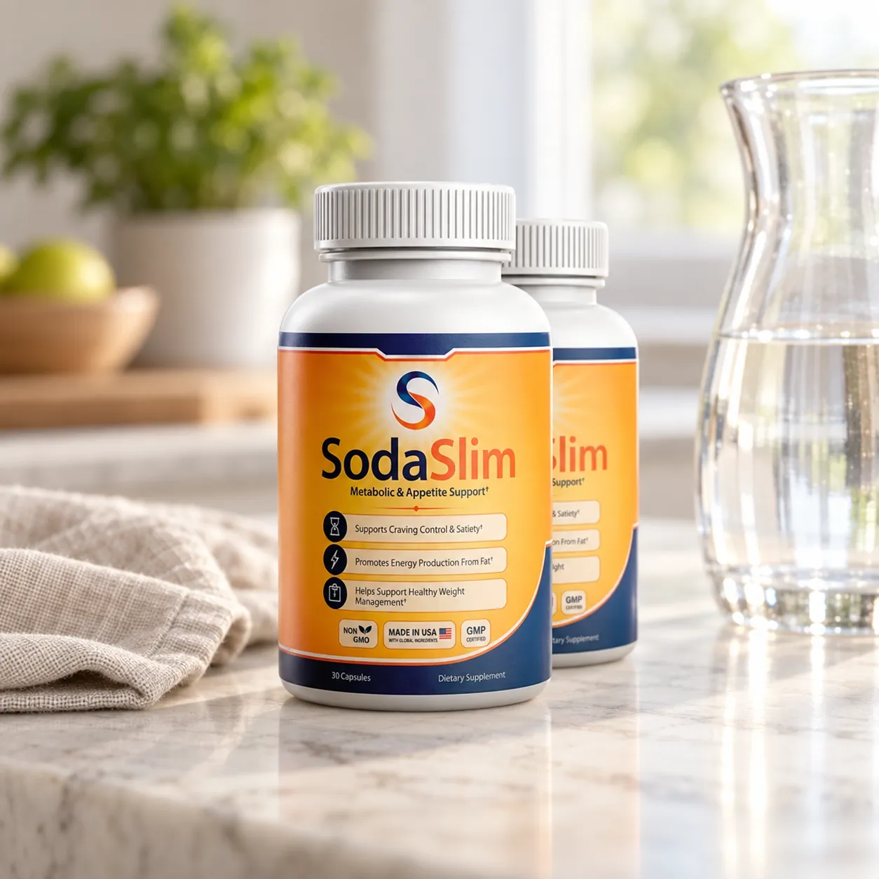 SodaSlim — de verpakking in het dagelijks gebruik