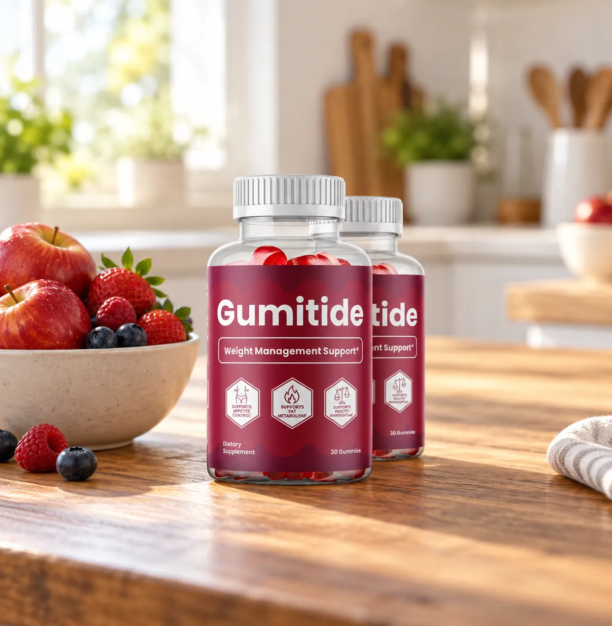 Gumitide — de verpakking in het dagelijks gebruik