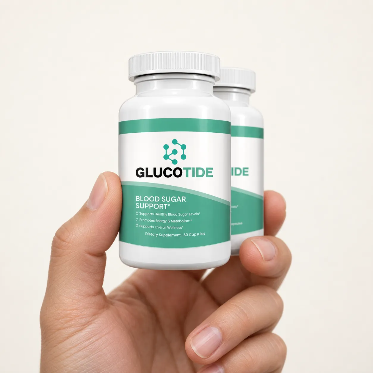 Glucotide — de verpakking in de hand