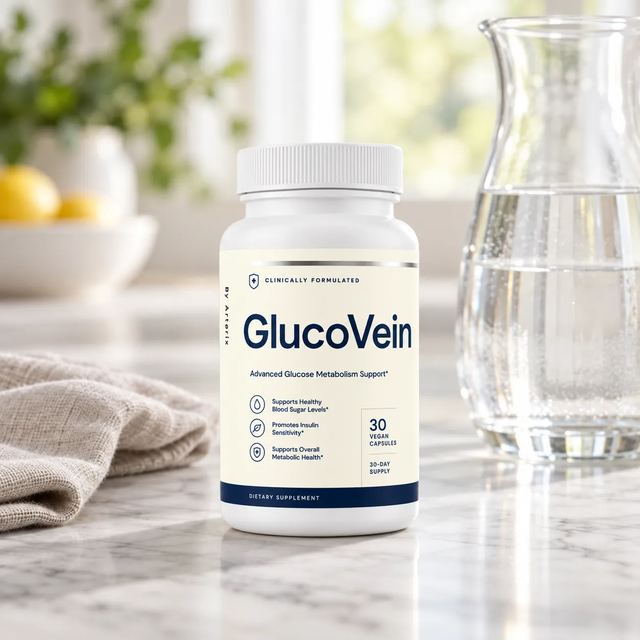 GlucoVein — de verpakking in het dagelijks gebruik